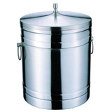 Ice bucket 直身不锈钢双层冰粒桶 冰桶