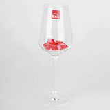White wine glass (捷)340ml葡萄酒杯(玫瑰形)