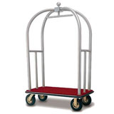 Luggage trolley 新侨 AXQ-21K 沙光不锈钢行李车