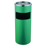 East 202001 绿钢网格烟灰筒（钢盆）